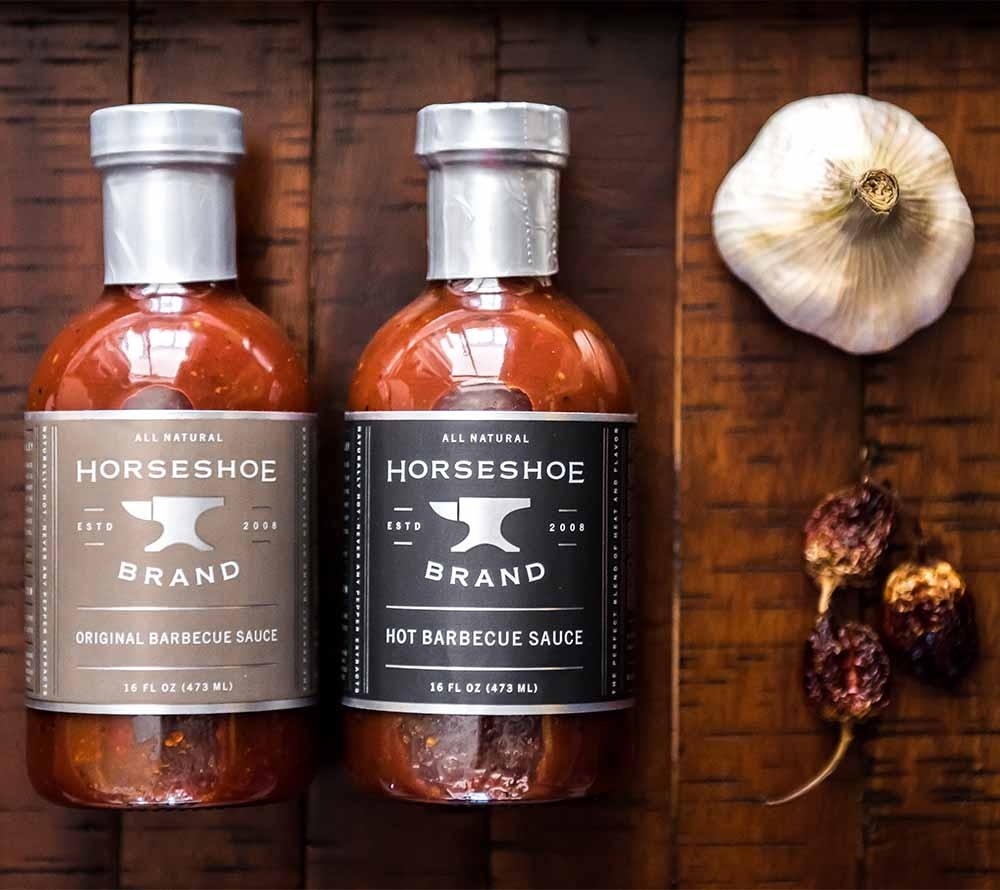 Original Barbecue Sauce von Horseshoe Brand bei American Heritage