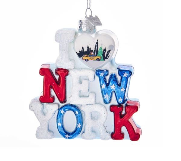 Ornament I love New York bei American Heritage