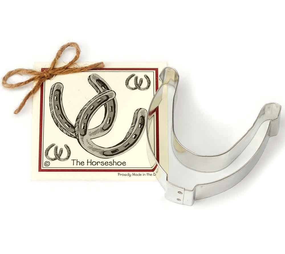 horseshoe cookie cutter 