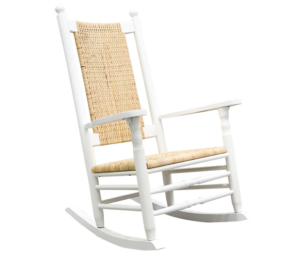Kennedy Schaukelstuhl Carolina weiss von Troutman bei American Heritage