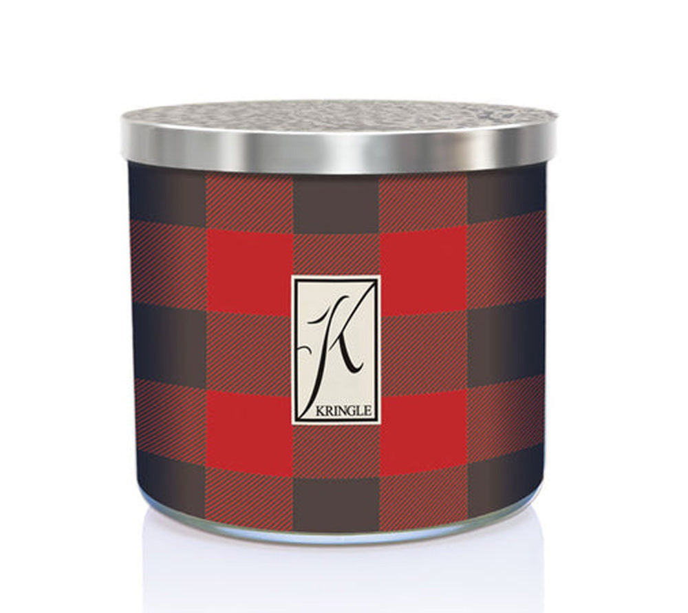 Christmas Cabin Soy Blend Tumbler (14.5 oz-Glas, 3-Docht) Christmas Cabin von Kringle Candle ☆ für eine wohlige Weihnachtsstimmung ☆ mit authentischen Noten von Kiefernnadeln, Zimt und Tonka ☆ Jetzt bestellen!