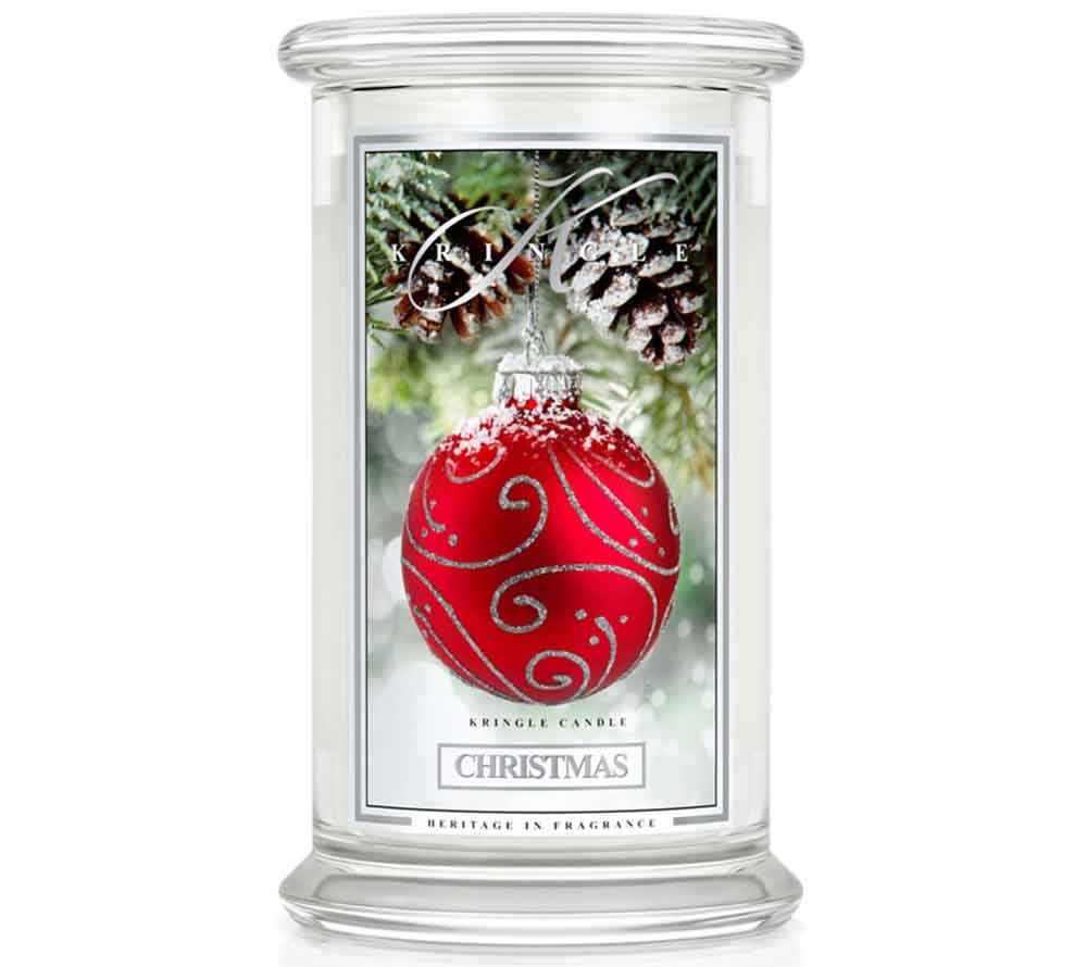 Kringle Candle Christmas Classic Jar large American Heritage ☆ Duftkerze Cozy Christmas ♥ Frischer Duft ♥ Für den Winter ♥ Sorgt für eine warme Atmosphäre ♥ Importiert aus den USA » Jetzt schnuppern! 