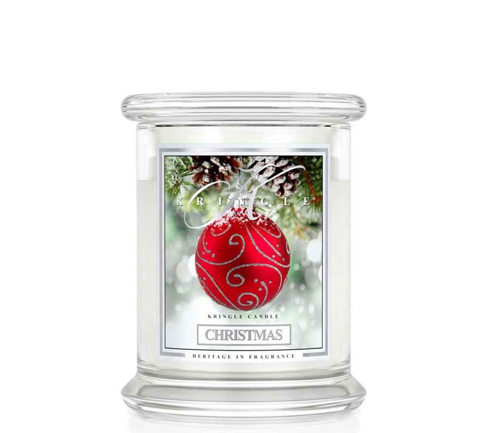 Kringle Candle Christmas Classic Jar medium American Heritage ☆ Duftkerze Cozy Christmas ♥ Frischer Duft ♥ Für den Winter ♥ Sorgt für eine warme Atmosphäre ♥ Importiert aus den USA » Jetzt schnuppern! 