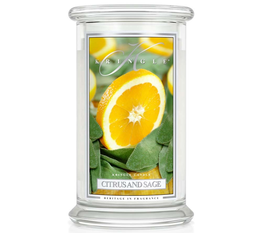 Duftkerze Citrus and Sage ♥ Frischer Zitrus-Duft ♥ Für den Sommer ♥ Sorgt für eine gemütliche Atmosphäre ♥ Importiert aus den USA » Jetzt schnuppern! 