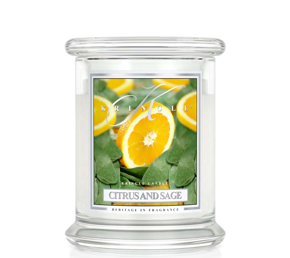 Duftkerze Citrus and Sage ♥ Frischer Zitrus-Duft ♥ Für den Sommer ♥ Sorgt für eine gemütliche Atmosphäre ♥ Importiert aus den USA » Jetzt schnuppern! 