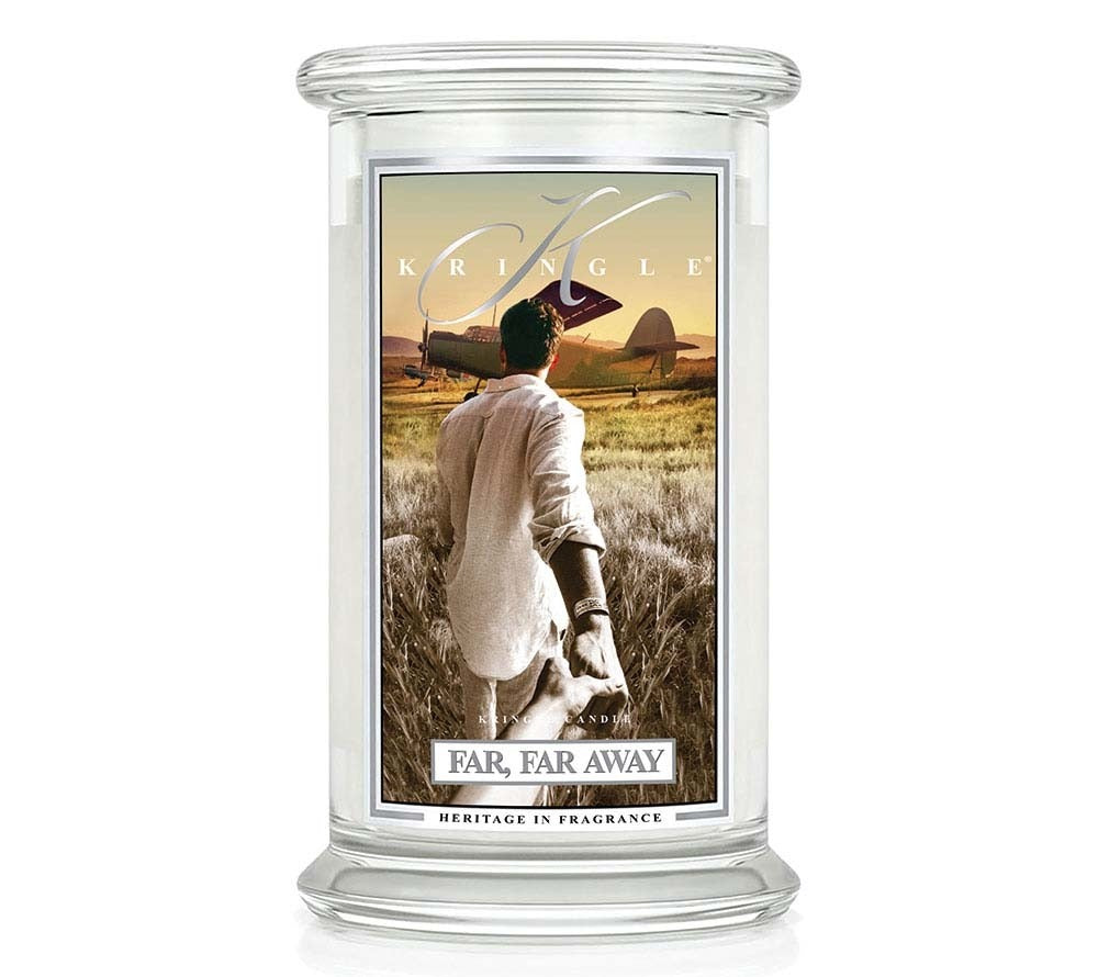 Far, Far Away Large Jar von Kringle Candle bei American Heritage ☆ Duftkerze Far, Far Away ♥ Männlicher Duft ♥ Für den Sommer ♥ Sorgt für eine warme Atmosphäre ♥ Importiert aus den USA » Jetzt schnuppern! 