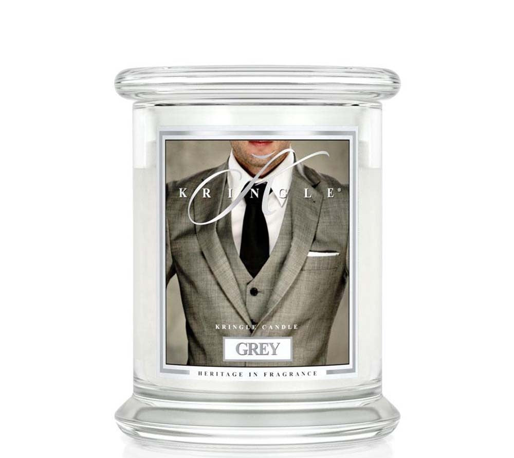 Duftkerze Grey  ♥ Frischer & männlicher Duft ♥ Für jede Jahreszeit ♥ Bietet eine warme Atmosphäre ♥ Importiert aus den USA » Jetzt schnuppern!