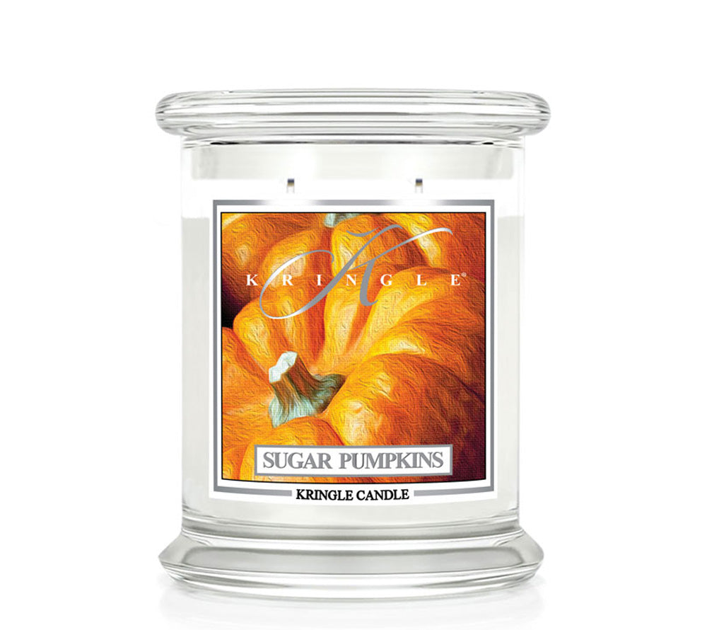 Classic Candle Sugar Pumpkins (14.5 oz-Glas, 2-Docht) Duftkerze Sugar Pumpkins ♥ Fruchtiger & süßlicher Duft ♥  Für ein typisches Herbstgefühl ♥  Importiert aus den USA » Jetzt schnuppern! 