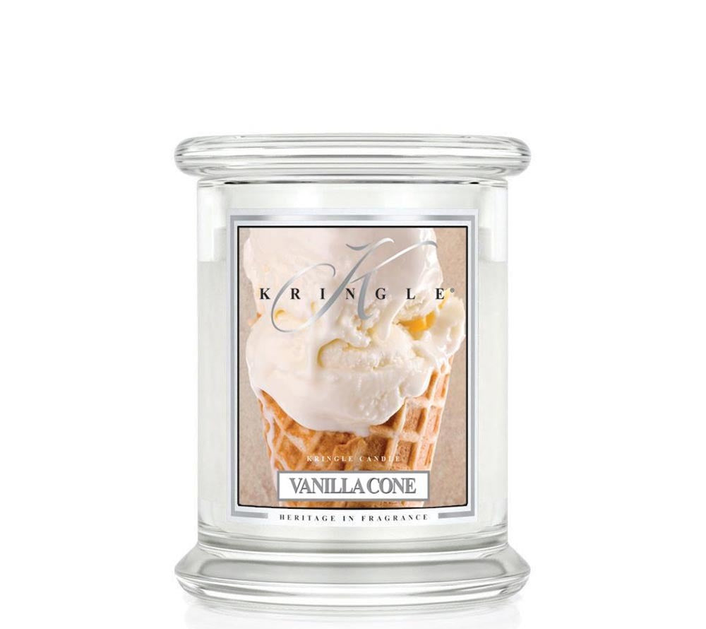 Kringle Candle Vanilla Cone Classic Jar medium American Heritage