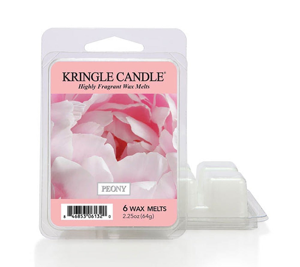 
                  
                    Kringle Candle Peony Wax Melts von American Heritage ☆ Duftkerze Peony ♥ Frischer & blumiger Duft ♥ Für den Sommer ♥ Sorgt für eine warme Atmosphäre ♥ Importiert aus den USA » Jetzt bestellen! 
                  
                