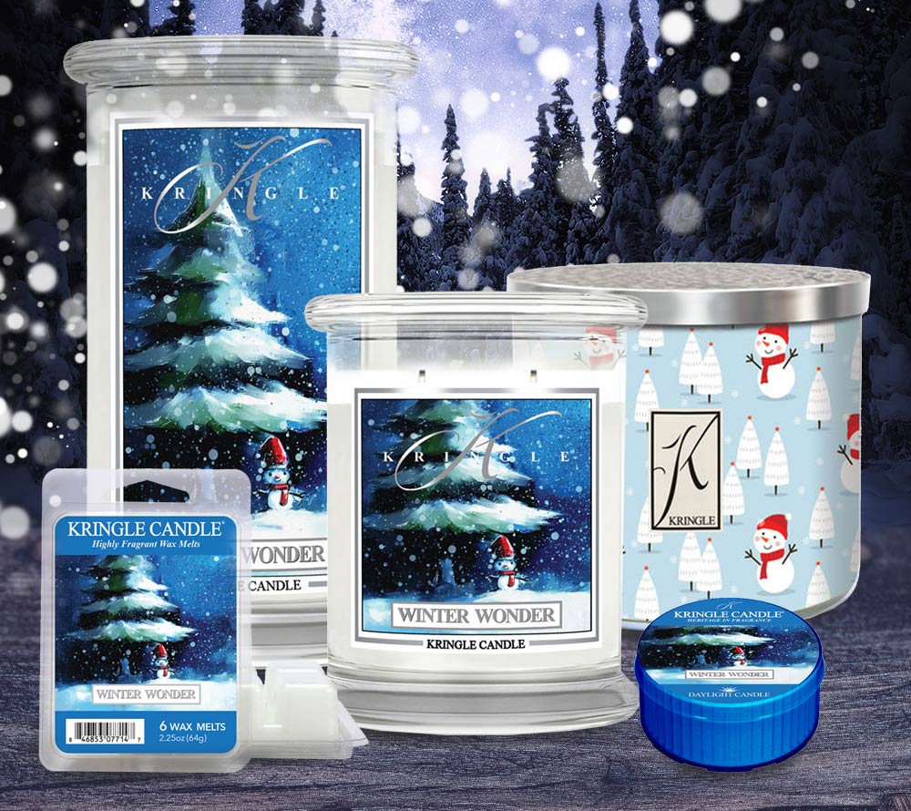 
                  
                    Winter Wonder von Kringle Candle ☆ frisches Dufterlebnis zum Entspannen ☆ Authentische Noten von Tannen, Zedern & Grapefruit ☆ Jetzt bestellen!
                  
                