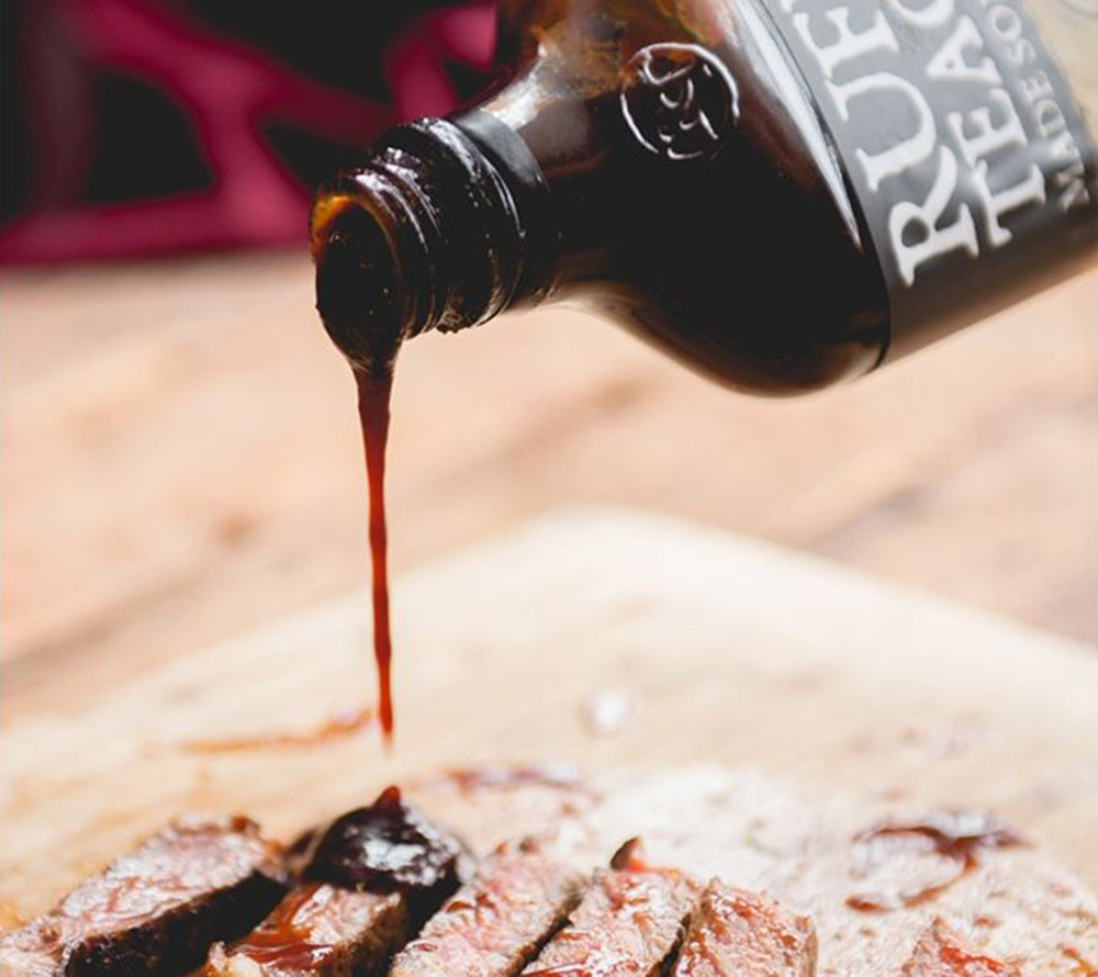 Whiskey Maple BBQ-Sauce ☆ intensiven Geschmack ☆ Feine & natürliche Zutaten ☆ Vielseitig einsetzbar ☆ Non-GMO ☆ Glutenfrei » Jetzt probieren! 