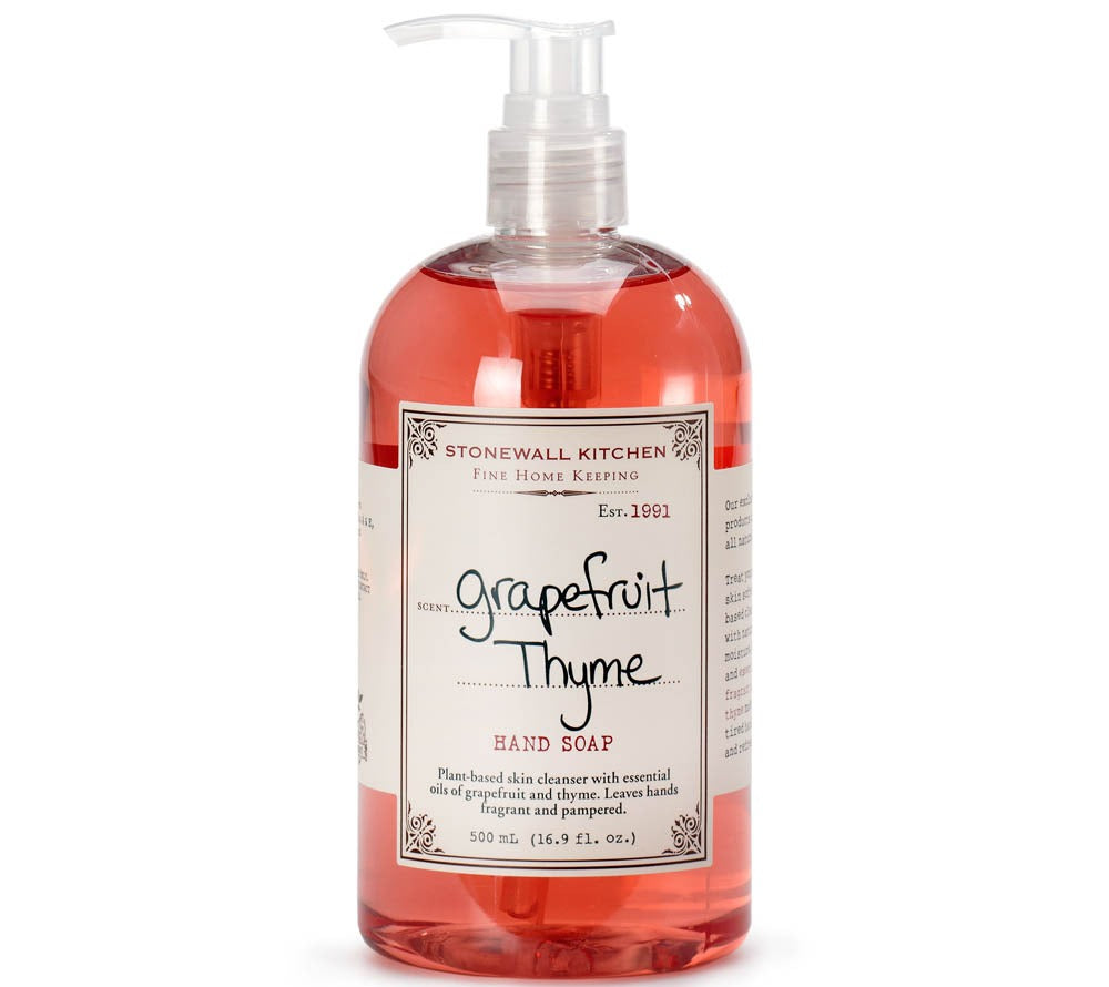Grapefruit Thyme Jar Candle von Stonewall Kitchen