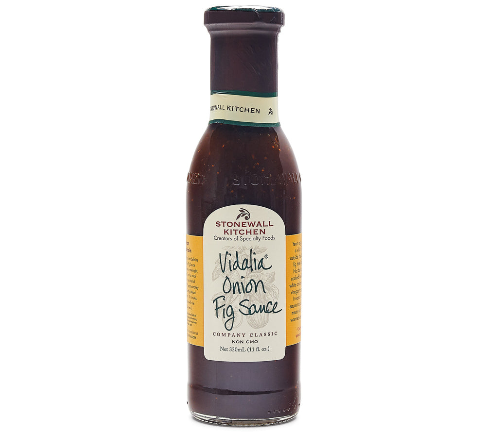 Vidalia Onion Fig Sauce von Stonewall Kitchen ☆ aus hochwertigen Zutaten ☆ süßer, samtweicher Feigengeschmack ☆ feine Zwiebeln ☆ Jetzt probieren!