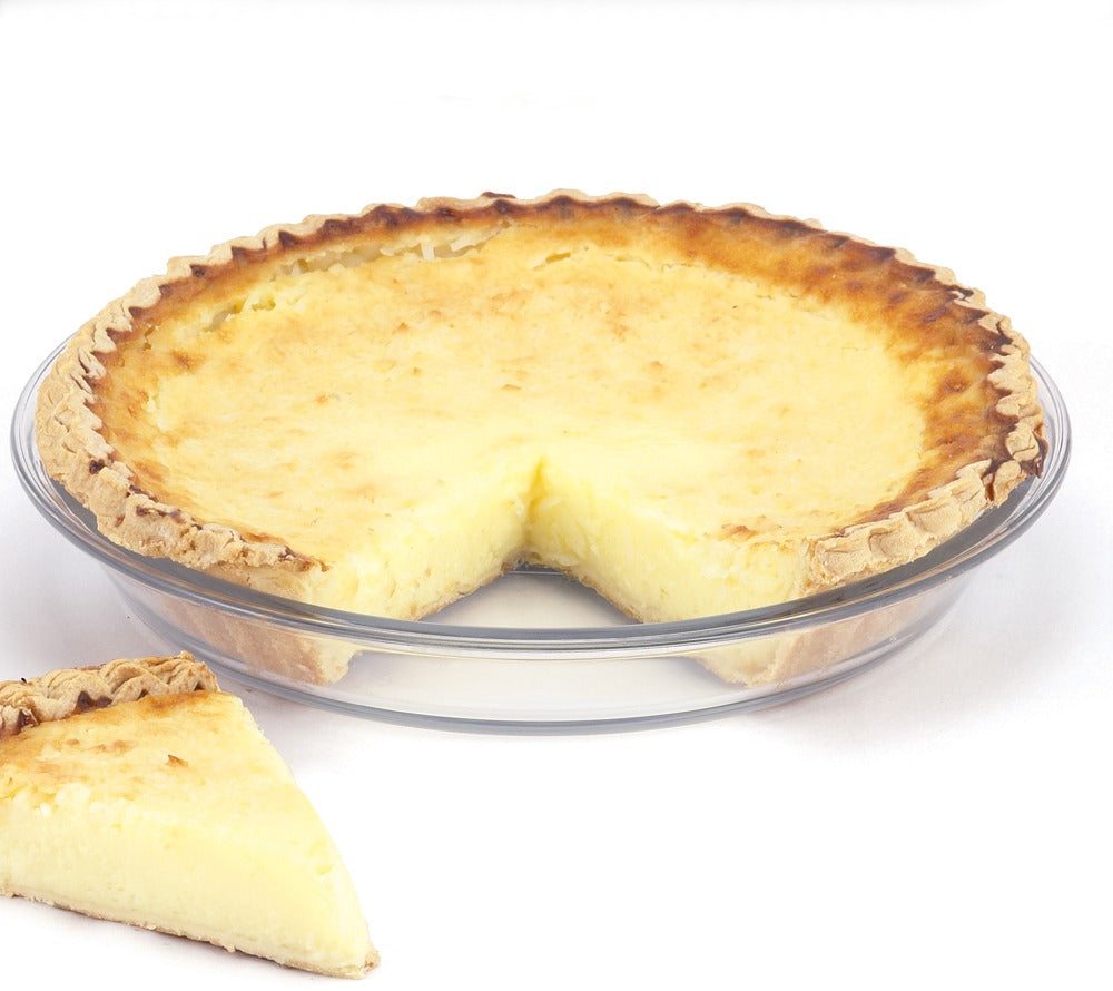 Pie Form aus Glas