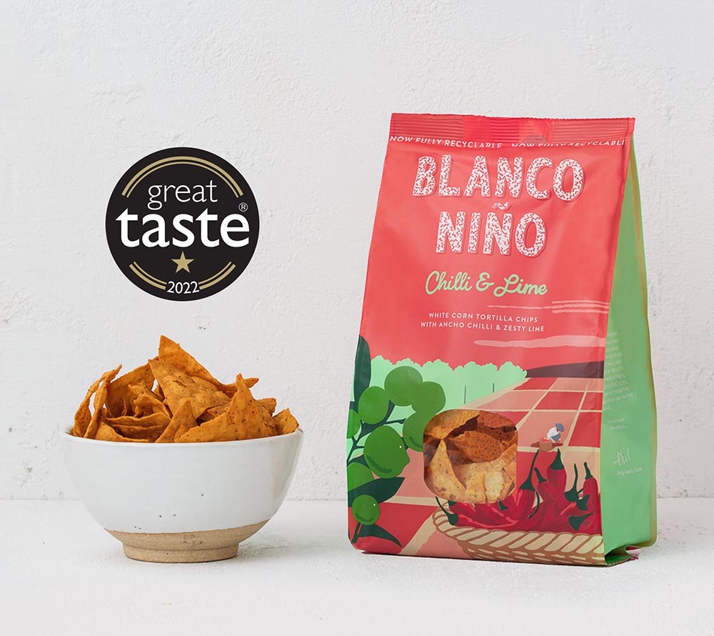 
                  
                    Tortillia Chips Chilli & Lime von Blanco Niño online kaufen ☆ 100 % vegan ☆ Glutenfrei & frei von künstlichen Zusätzen ☆ Probieren Sie selbst!
                  
                