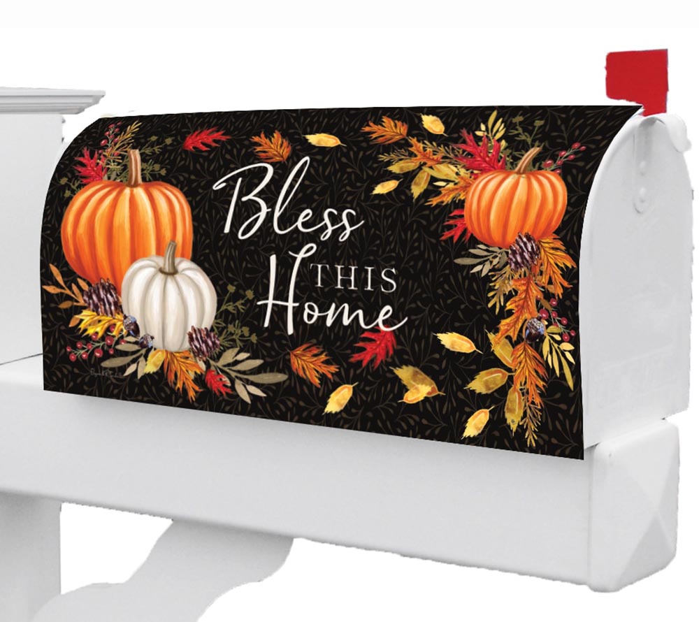 Bless this Home Mailbox Cover für Ihren Briefkasten bestellen ☆ Wetterfest, mit Magnet ☆ Großes Sortiment ☆ Auch Halloween, Weihnachten, Ostern, Sommer!