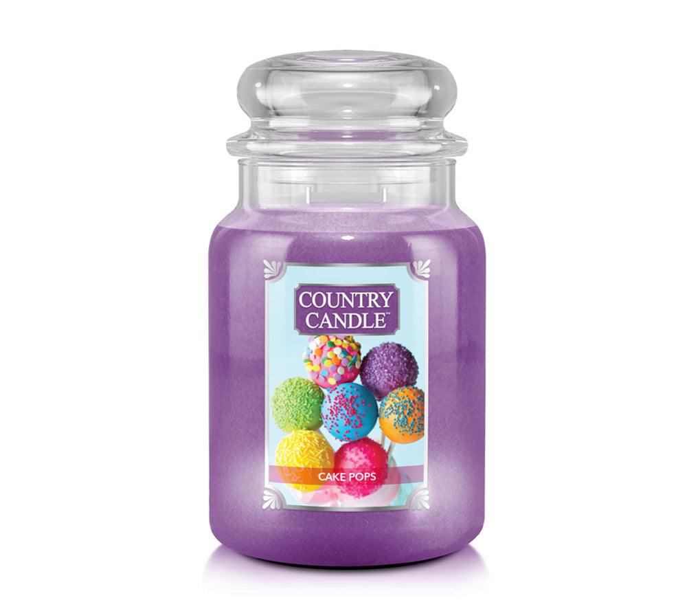 Large Jar Cake Pops (26 oz-Glas, 2-Docht) kaufen ✚ Cake Pops ✚ Kuchen ✚ Country Candle ✚ Weltweiter Versand