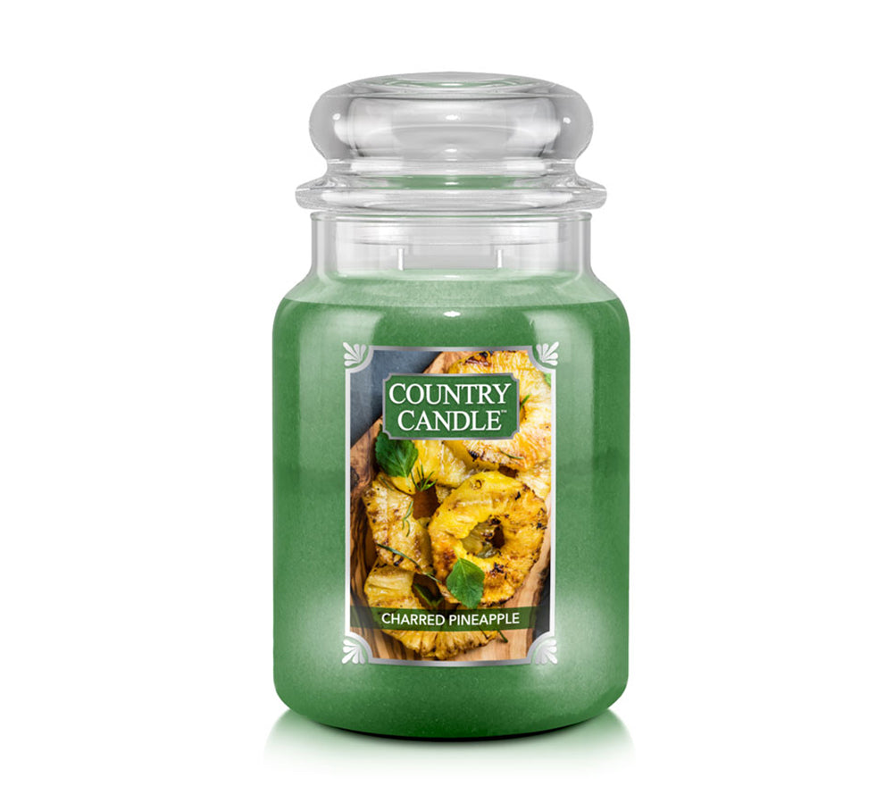 Large Charred Pineapple (26 oz-Glas, 2-Docht) kaufen ✚ Country Candle ✚ In allen Größen ✚ Große Auswahl ✚ Made in USA ✚ Weltweiter Versand