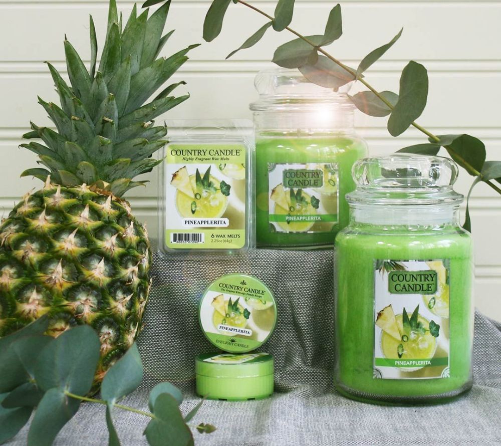 
                  
                    Pineapplerita von Country Candle ❤️ Große Auswahl an Düften ✓ Versandkostenfrei ab 39 € ✓ Versand 1-3 Tage ✓ Jetzt bestellen!
                  
                