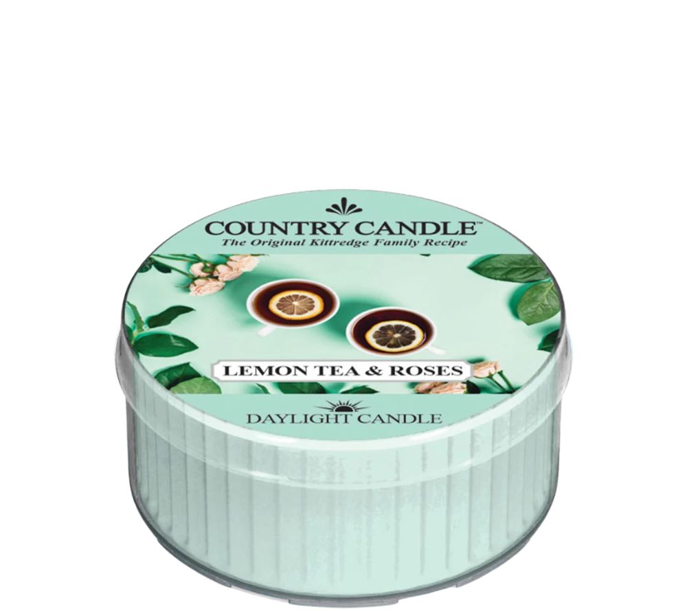 Daylight Lemon Tea & Roses kaufen ✚ Country Candle ✚ In allen Größen ✚ Große Auswahl ✚ Made in USA ✚ Weltweiter Versand