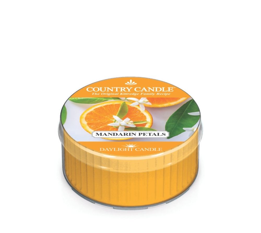 
                  
                    Duftkerze Mandarin Petals von Country Candle ☆ Frischer Duft nach Mandarinen, Zitrus und süßen Beeren ☆ Belebende Frische für Ihr Zuhause ☆ Jetzt kaufen
                  
                