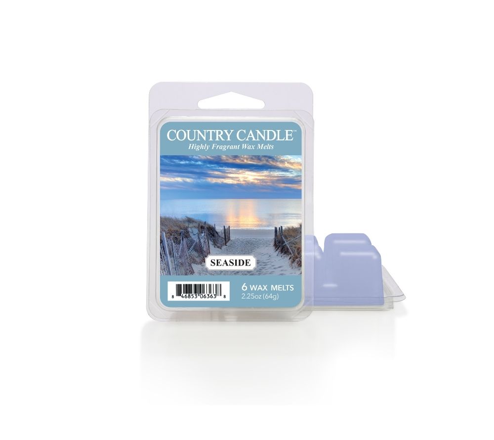 Seaside Duftkerze von Kringle Candle ☆ Frischer Duft nach Bergamot, Lavendel und tropischen Früchten ☆ Maritime Ruhe für Ihr Zuhause ☆ Jetzt entdecken
