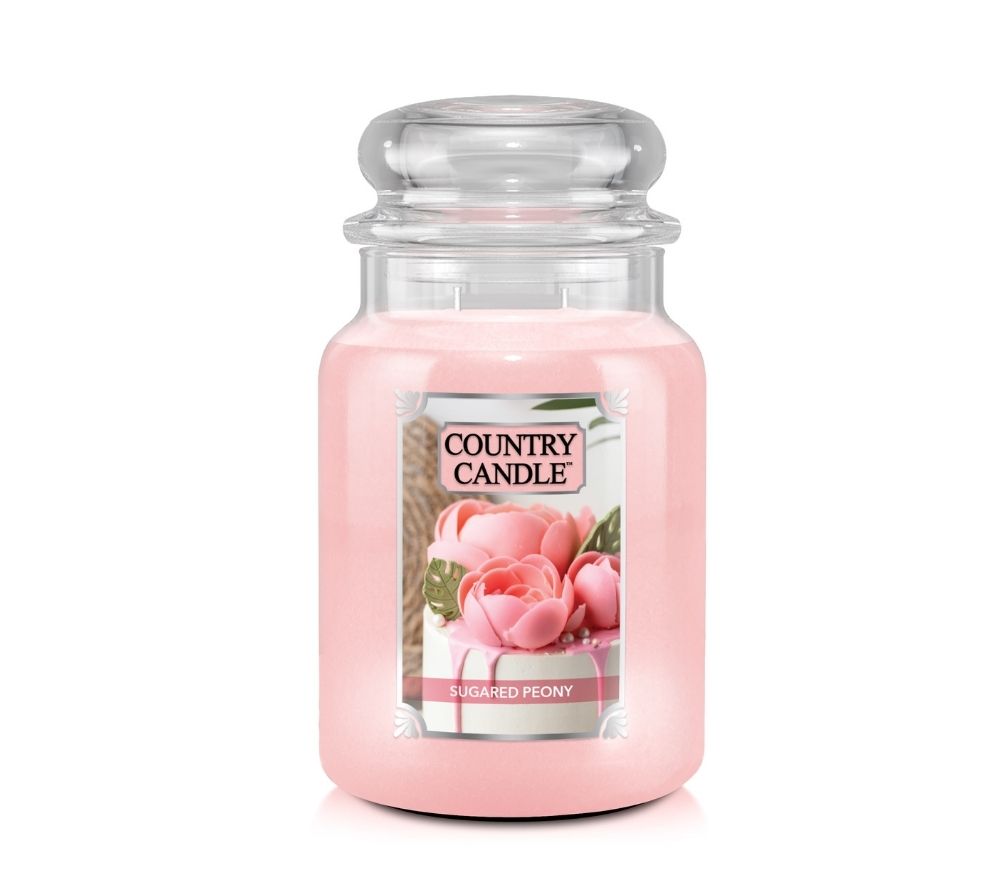 Sugared Peony Duftkerze ☆ Verführerischer Duft nach Pfingstrose, Tuberose und Vanilleorchidee ☆ Romantische Atmosphäre für Ihr Zuhause ☆ Jetzt kaufen