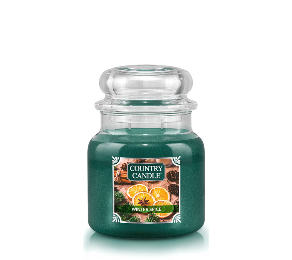 Medium Winter Spice (14.5 oz-Glas, 2-Docht) kaufen ✚ Kringle Candle ✚ In allen Größen ✚ Große Auswahl ✚ Made in USA ✚ Weltweiter Versand