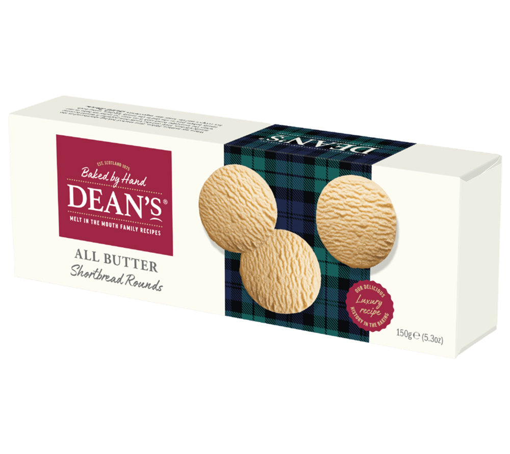 All Butter Shortbread Rounds von Dean's ☆ Der leckere, schottische Klassiker aus Mürbeteig ☆ Jetzt probieren