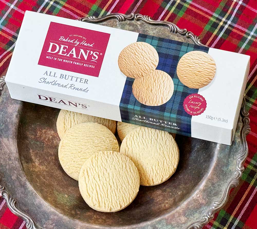 All Butter Shortbread Rounds von Dean's ☆ Der leckere, schottische Klassiker aus Mürbeteig ☆ Jetzt probieren