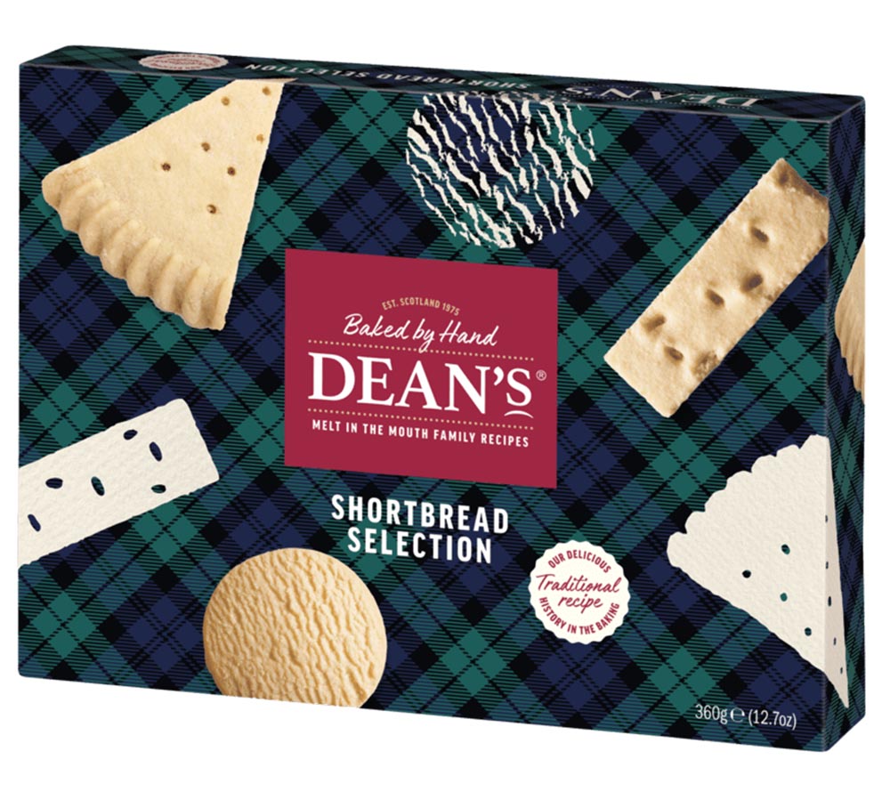 Shortbread Selection von Dean's kaufen | Schottisches Buttergebäck | Ideal zu Tee, Kaffee | EU-weiter Versand