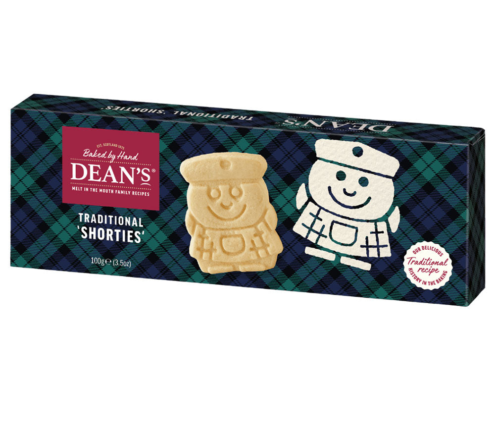 Traditional Shorties Shortbread von Dean's kaufen | Schottisches Buttergebäck | Ideal zu Tee, Kaffee | EU-weiter Versand