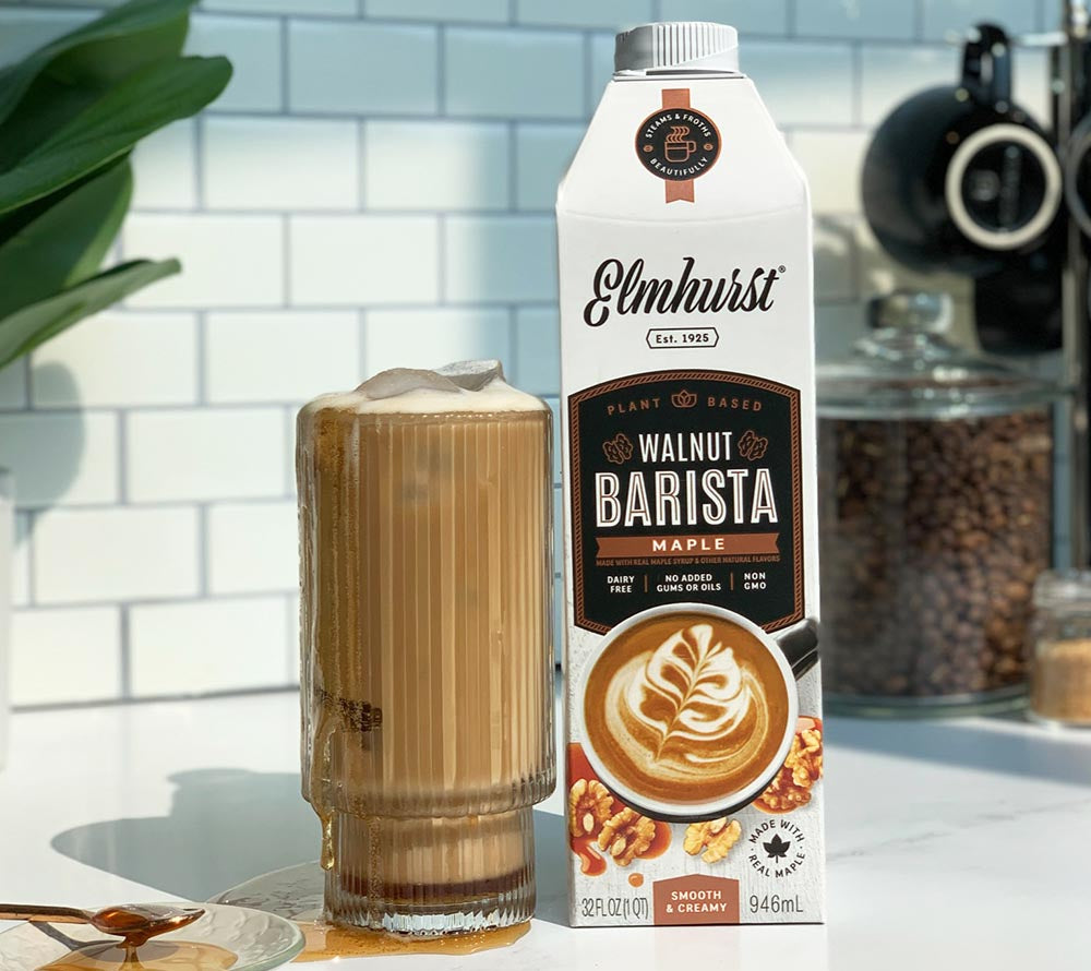 
                  
                    Barista Maple Walnut Milk von Elmhurst kaufen | Gourmet vegane Milchalternativen | Inkl. Mandel, Hafer, Cashew, Ahorn, Walnuss | Perfekt für Kaffee, Smoothies, Brei, Desserts | EU Versand
                  
                