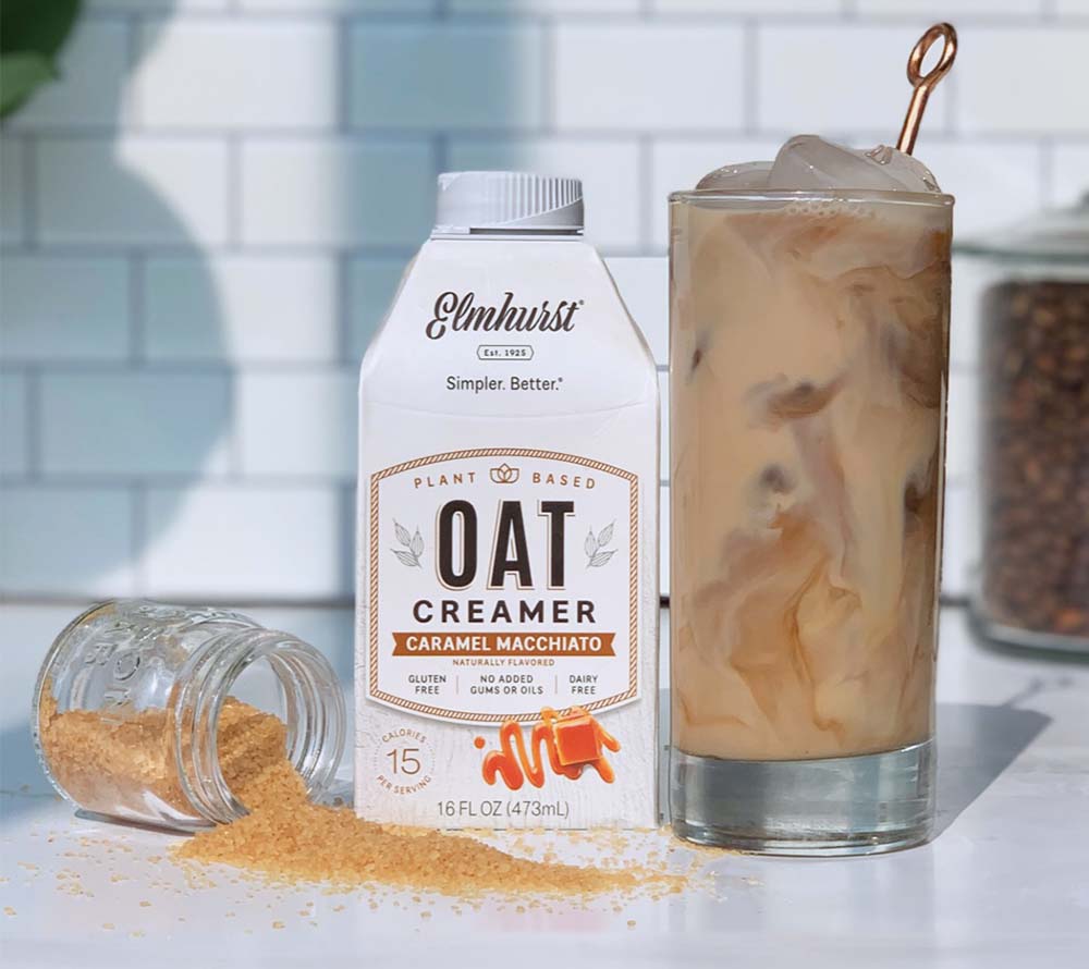 
                  
                    Caramel Macchiato Oat Creamer von Elmhurst kaufen | Gourmet vegane Milchalternativen | Inkl. Mandel, Hafer, Cashew, Ahorn, Walnuss | Perfekt für Kaffee, Smoothies, Brei, Desserts | EU Versand
                  
                