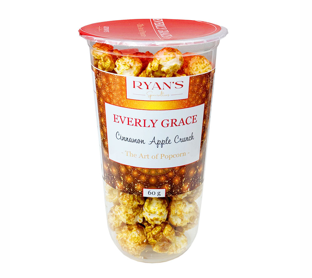 Everly Grace Popcorn - Cinnamon Apple Crunch kaufen ☆ Karamellpopcorn mit Apfel und köstlichen Gewürzen ☆ Mehr Sorten ☆ Jetzt probieren!