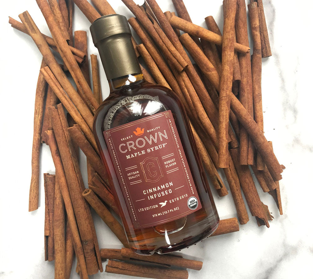 
                  
                    Crown Maple: Cinnamon Infused Ahornsirup ✚ Pancakesirup ✚ In verschiedenen Größen ✚ Große Auswahl ✚ Made in UK ✚ Weltweiter Versand
                  
                