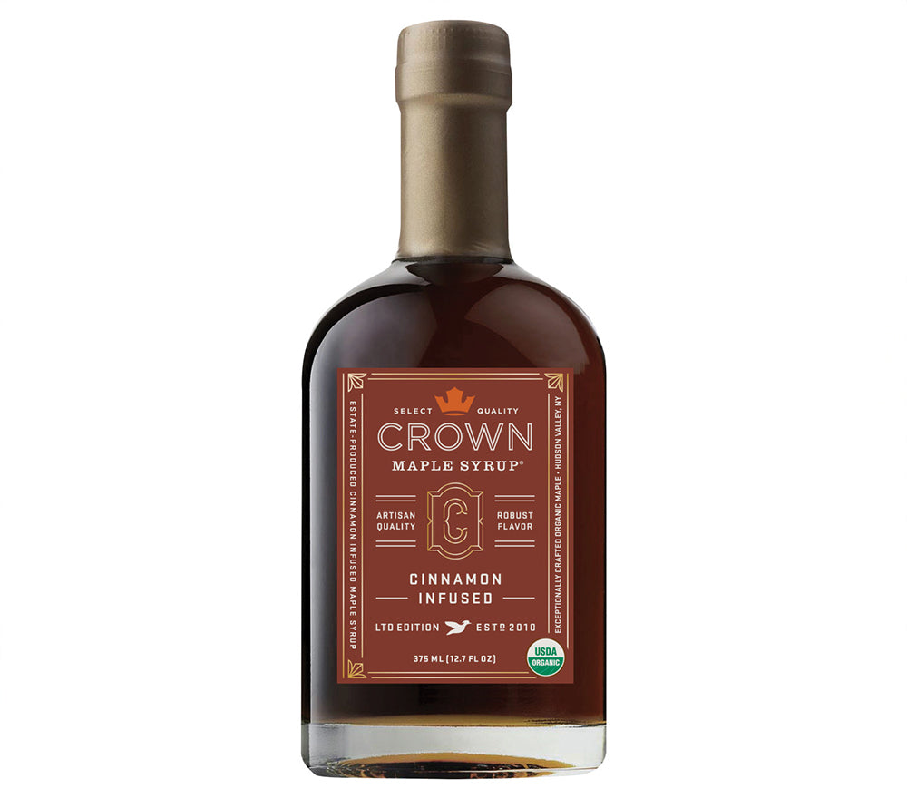 Crown Maple: Cinnamon Infused Ahornsirup ✚ Pancakesirup ✚ In verschiedenen Größen ✚ Große Auswahl ✚ Made in UK ✚ Weltweiter Versand