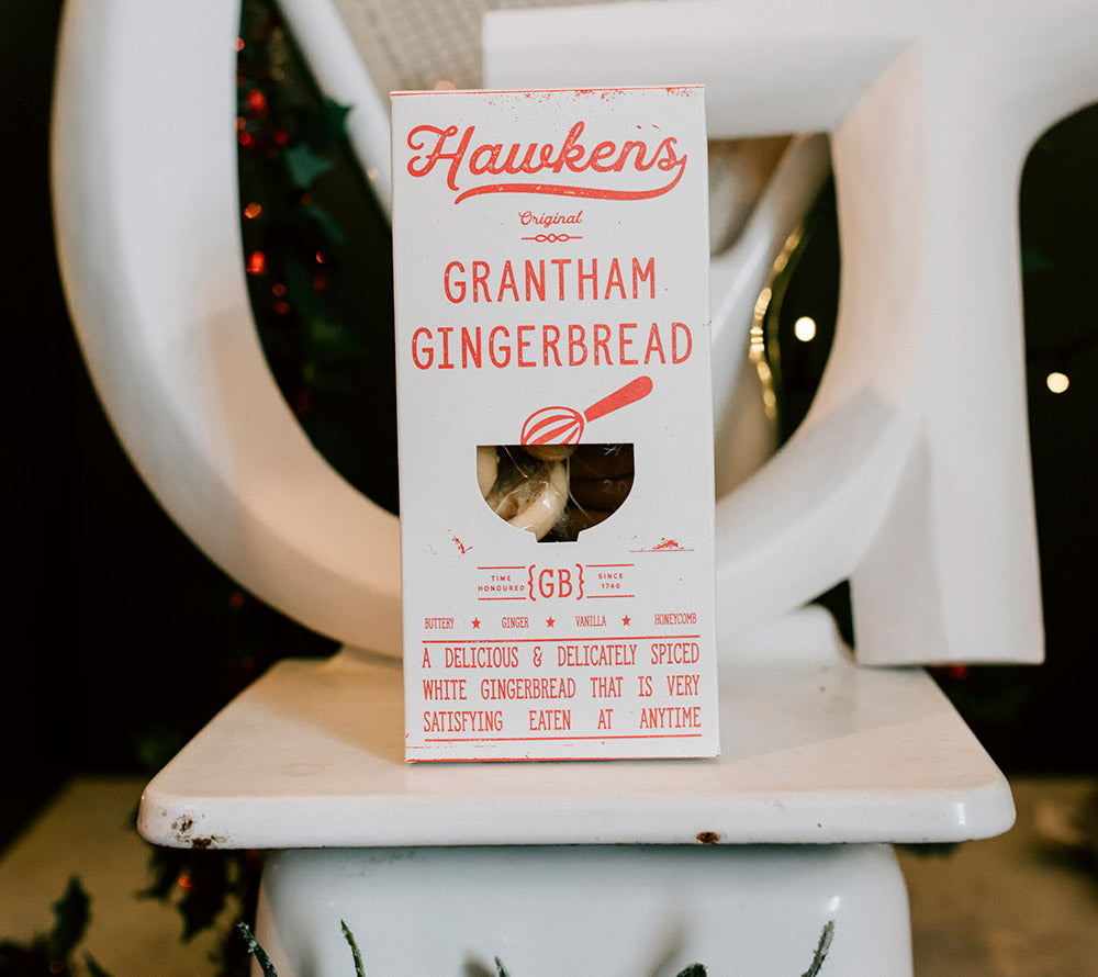 Grantham Gingerbread Cookies von Hawkens Gingerbread  ☆ Weiße Ingwerkekse aus England  ☆ Nach Englands ältestem Keksrezept  ☆ Jetzt probieren
