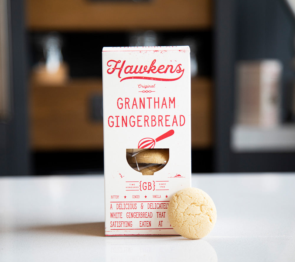 Grantham Gingerbread Cookies von Hawkens Gingerbread  ☆ Weiße Ingwerkekse aus England  ☆ Nach Englands ältestem Keksrezept  ☆ Jetzt probieren