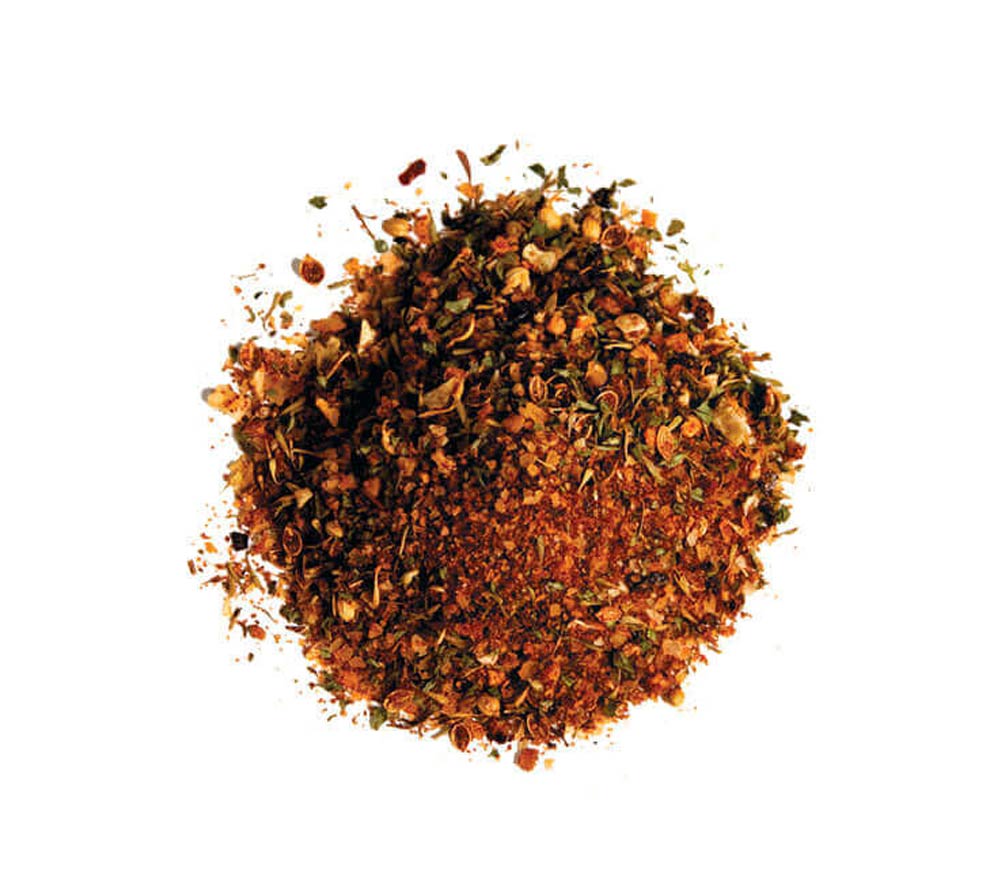 
                  
                    Gehört in jedes Gewürzregal - das Kansas City Classic Rub Gewürz besteht aus braunem Zucker, Chilis, Chipotle, Paprika, Thymian, Piment und weiteren Gewürzen.
                  
                