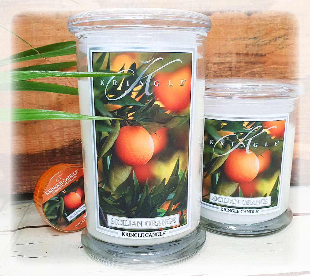 Sicilian Orange Duftkerze kaufen – Kringle Candle