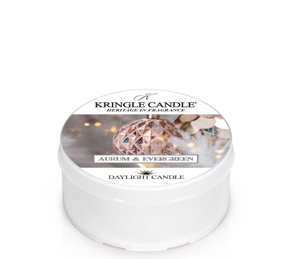 Aurum & Evergreen Kringle Candle Daylight von American Heritage