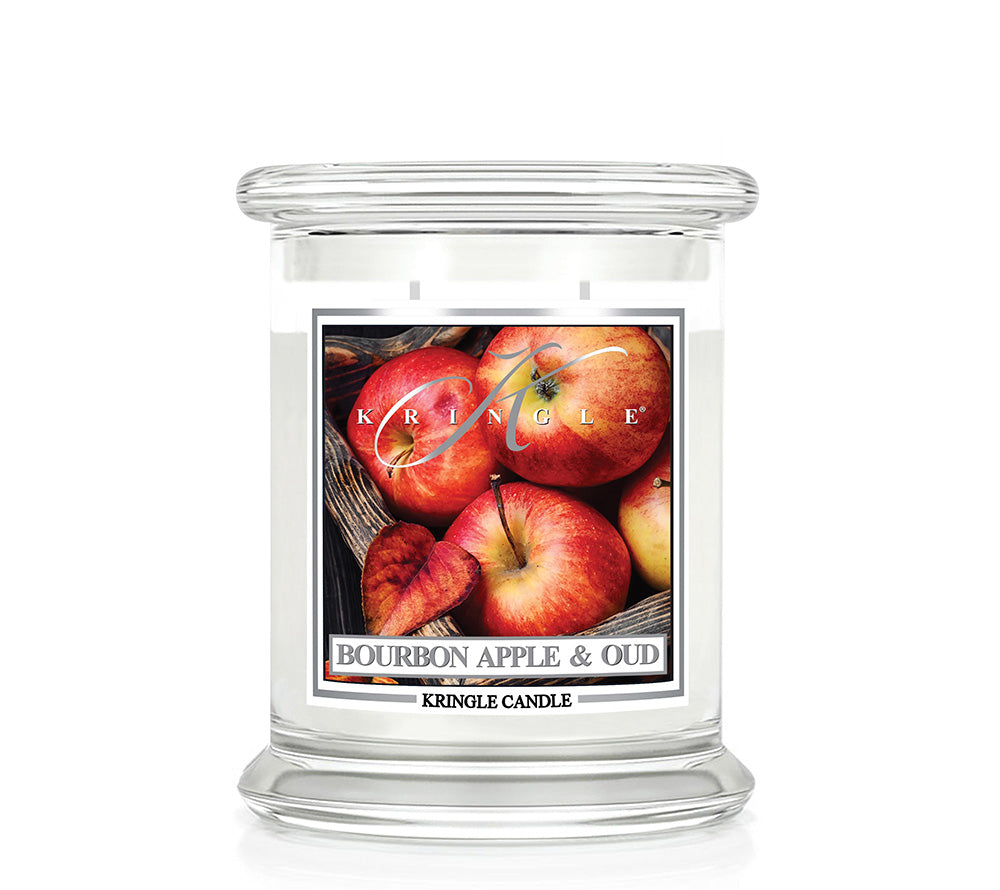 Classic Candle Bourbon Apple & Oud (14.5 oz-Glas, 2-Docht) kaufen – perfekte Herbstkerze ✚ Große Auswahl, beste Qualität, Made in USA ✚ EU-Versand ✚ Jetzt entdecken