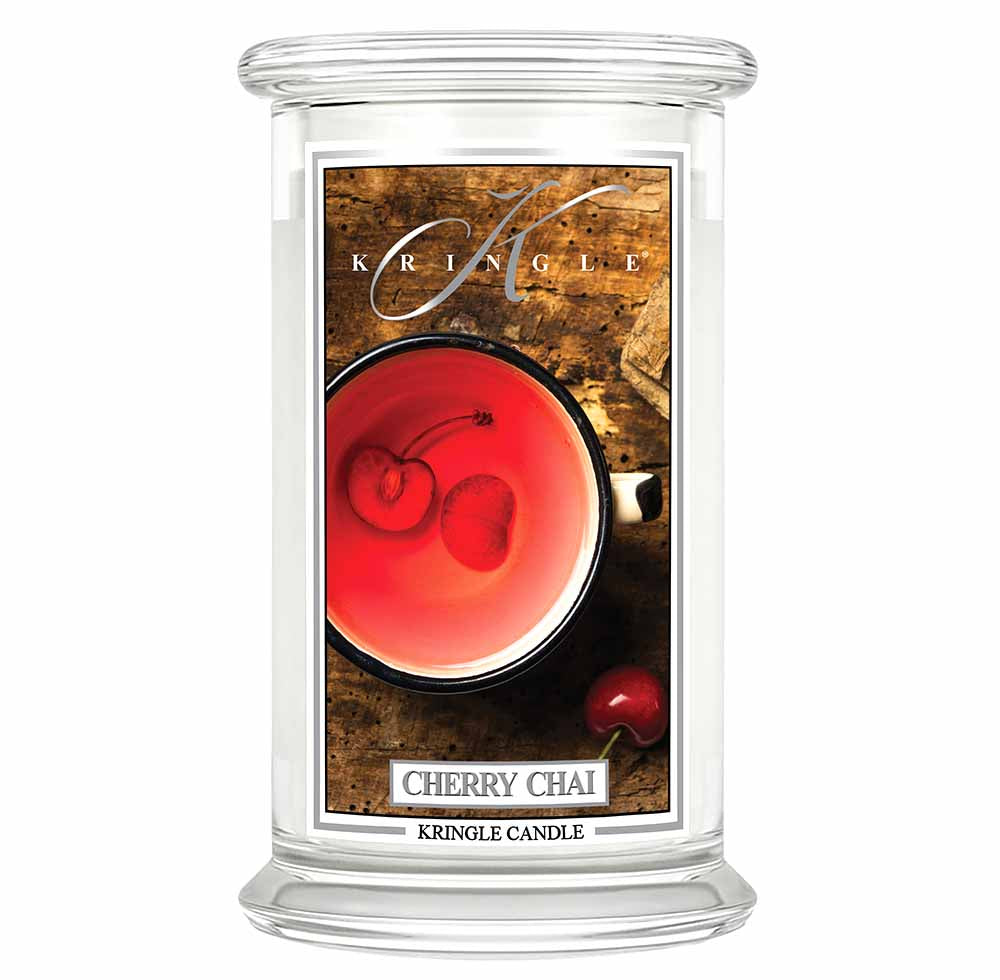 Cherry Chai Kringle Candle Duftkerze von American Heritage