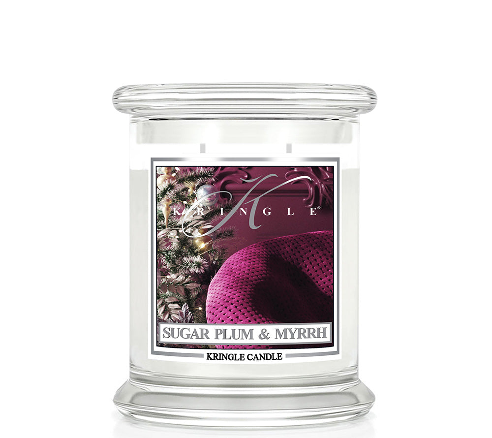 Medium Sugar Plum & Myrrh (14.5 oz-Glas, 2-Docht) kaufen ✚ Kringle Candle ✚ Große Auswahl ✚ Made in USA ✚ EU-Versand