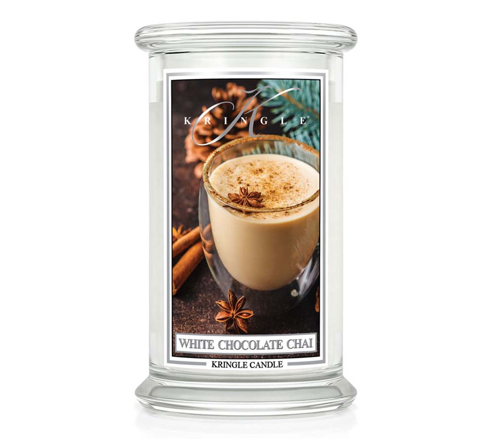 White Chocolate Chai Kringle Candle Large Duftkerze von American Heritage
