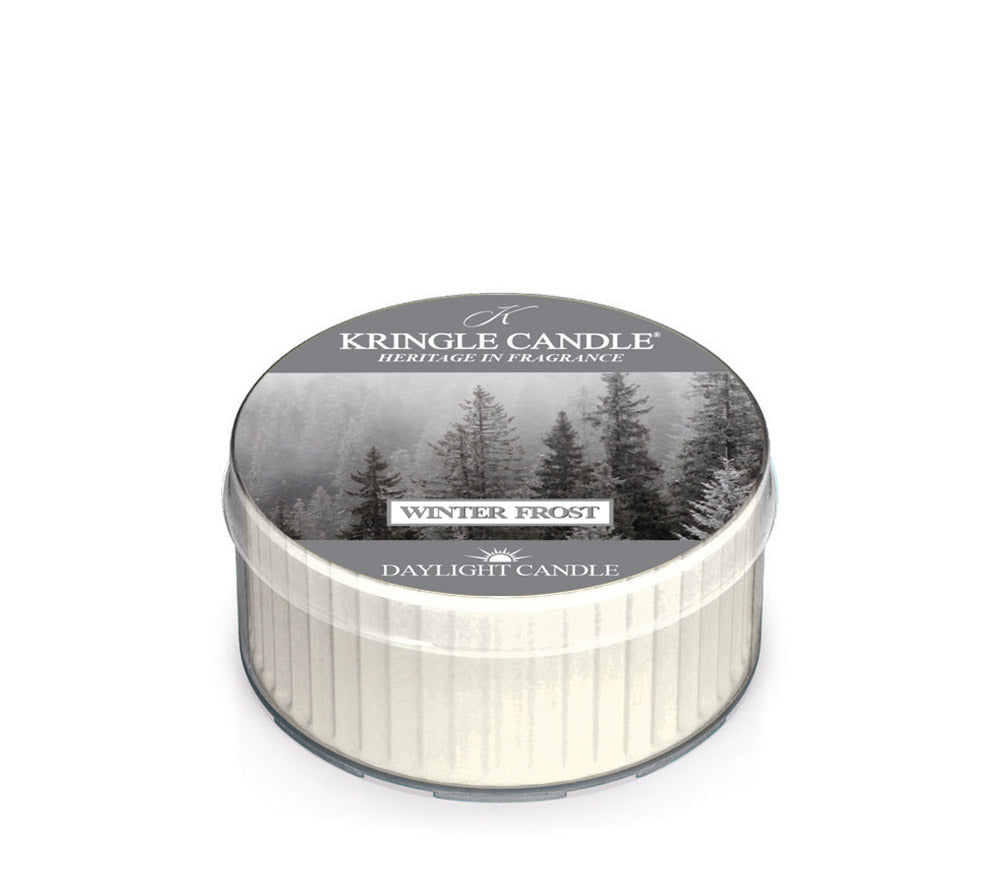 Duftkerze Winter Frost von Kringle Candle kaufen ☆ Frische, klare, beruhigende Atmosphäre ☆ perfekt für winterliche Tage ☆ internationaler Versand