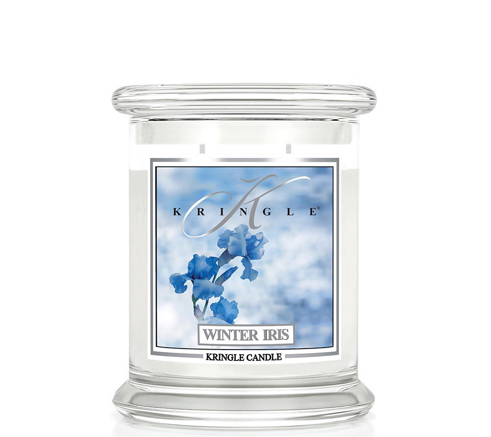 Medium Winter Iris (14.5 oz-Glas, 2-Docht) kaufen ✚ Kringle-Duftkerze ✚ Große Auswahl ✚ Made in USA ✚ EU-Versand