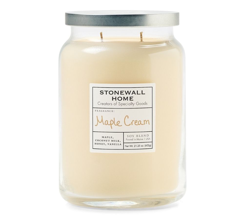 Maple Cream Large Candle von Stonewall Kitchen